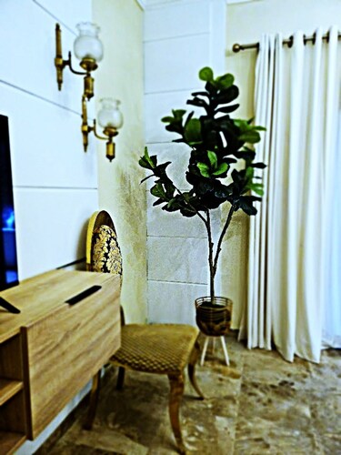 Charming 2-bedroom apartment in Blat Byblos with kitchen, living, dining, TV, AC