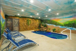 Pool - BroadMountainView: MtnView, IndoorPool, Games, Theater, HotTub, Wifi, Yard (Sevierville)