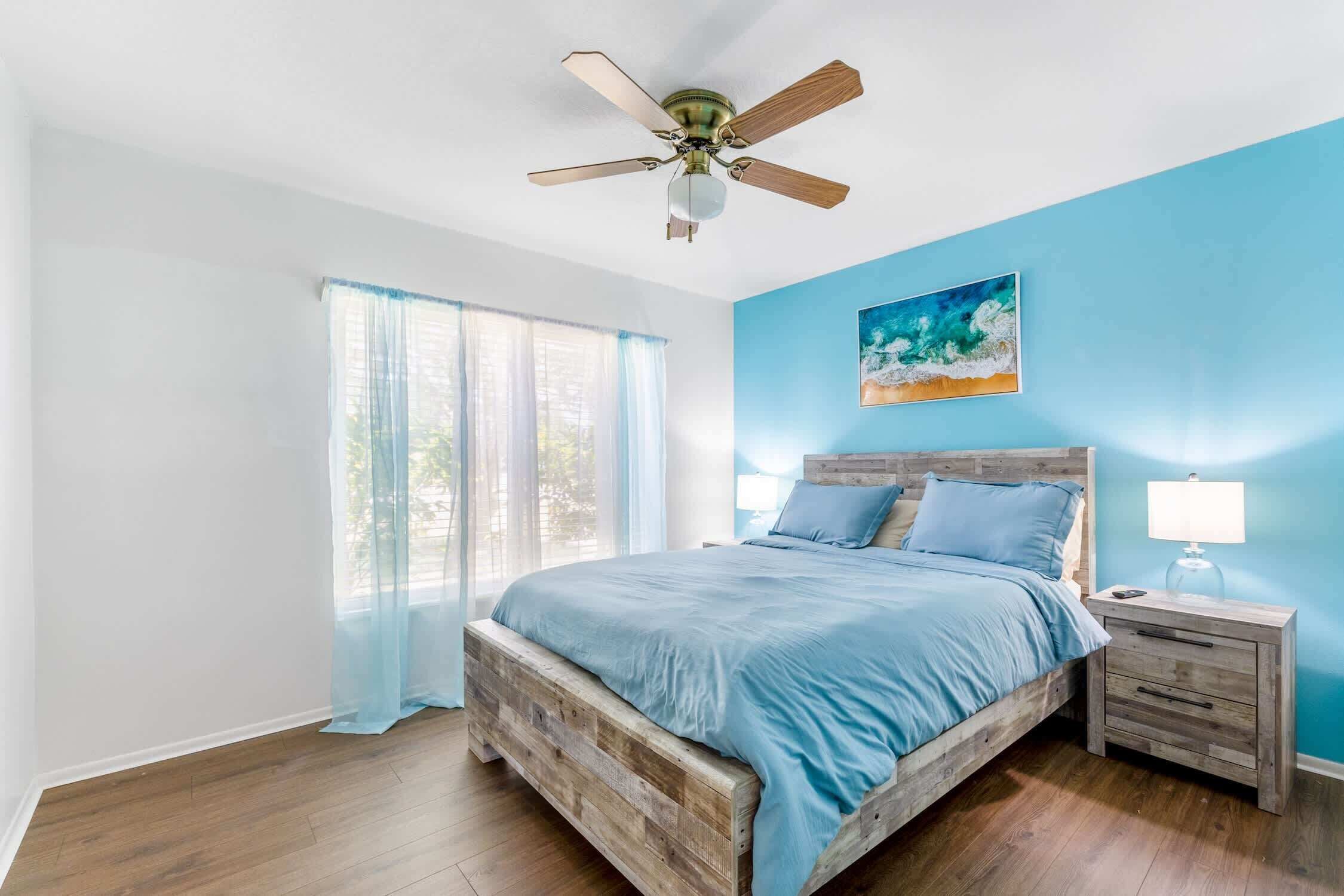 3 bedrooms, iron/ironing board, WiFi, bed sheets