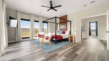 5 bedrooms, iron/ironing board, travel crib, WiFi