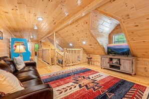 Télévision, cheminée