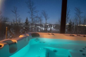 Outdoor spa tub - Spa and Mountain - Vazy-Mollo (Saint-Côme)