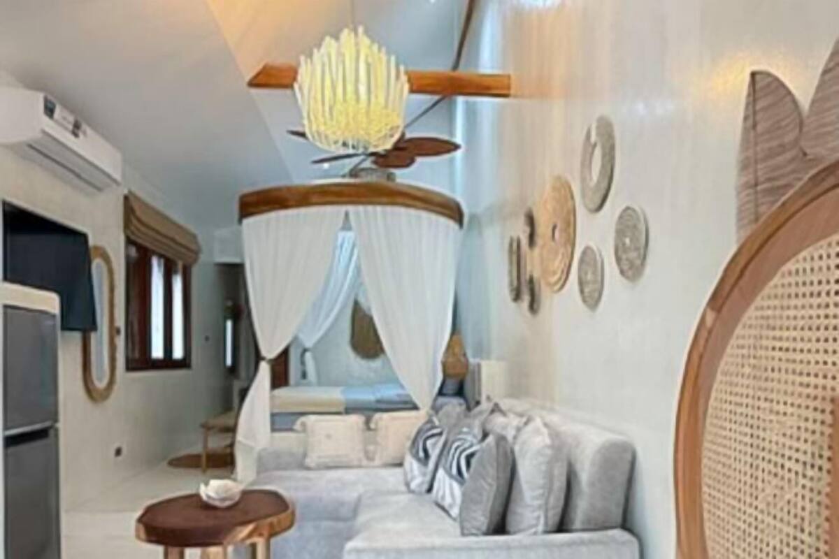 1 kamar tidur, brankas, setrika/meja setrika, dan Wi-Fi gratis