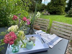 Premium-Apartment, 2 Schlafzimmer | Balkon