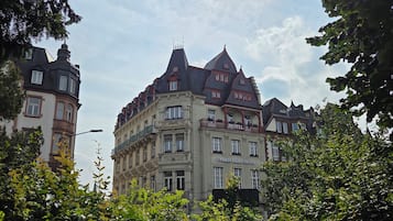 Fassade der Unterkunft
