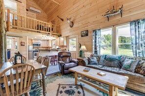 Front of property - On-site Creek Access: Pet-friendly Cosby Cabin! (Cosby)