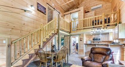On-site Creek Access: Pet-friendly Cosby Cabin!