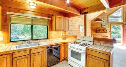 Hot Tub, 1 Mi to Beach: 12-acre Fort Bragg Cabin!