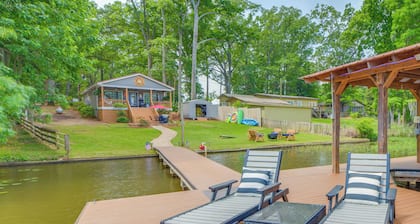 Private Dock + Porch: Lakefront Retreat in Cobb!