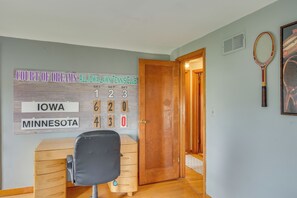House (4 Bedrooms) | Interior - Tennis Court & Deck: Pet-friendly Charles City Gem (Charles City)