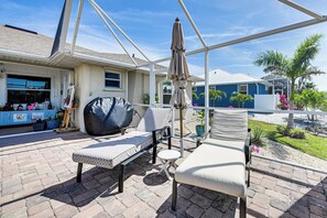 House (2 Bedrooms) | Interior - Heated Pool w/ Canal Views: Port Charlotte Home (Port Charlotte)