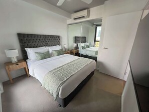 1 bedroom, iron/ironing board, Internet, bed sheets