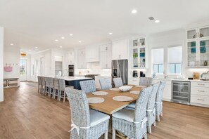 Dining - Exclusive Coastal Home | Private Pool and Elevator | Pet Friendly (Gulf Shores)