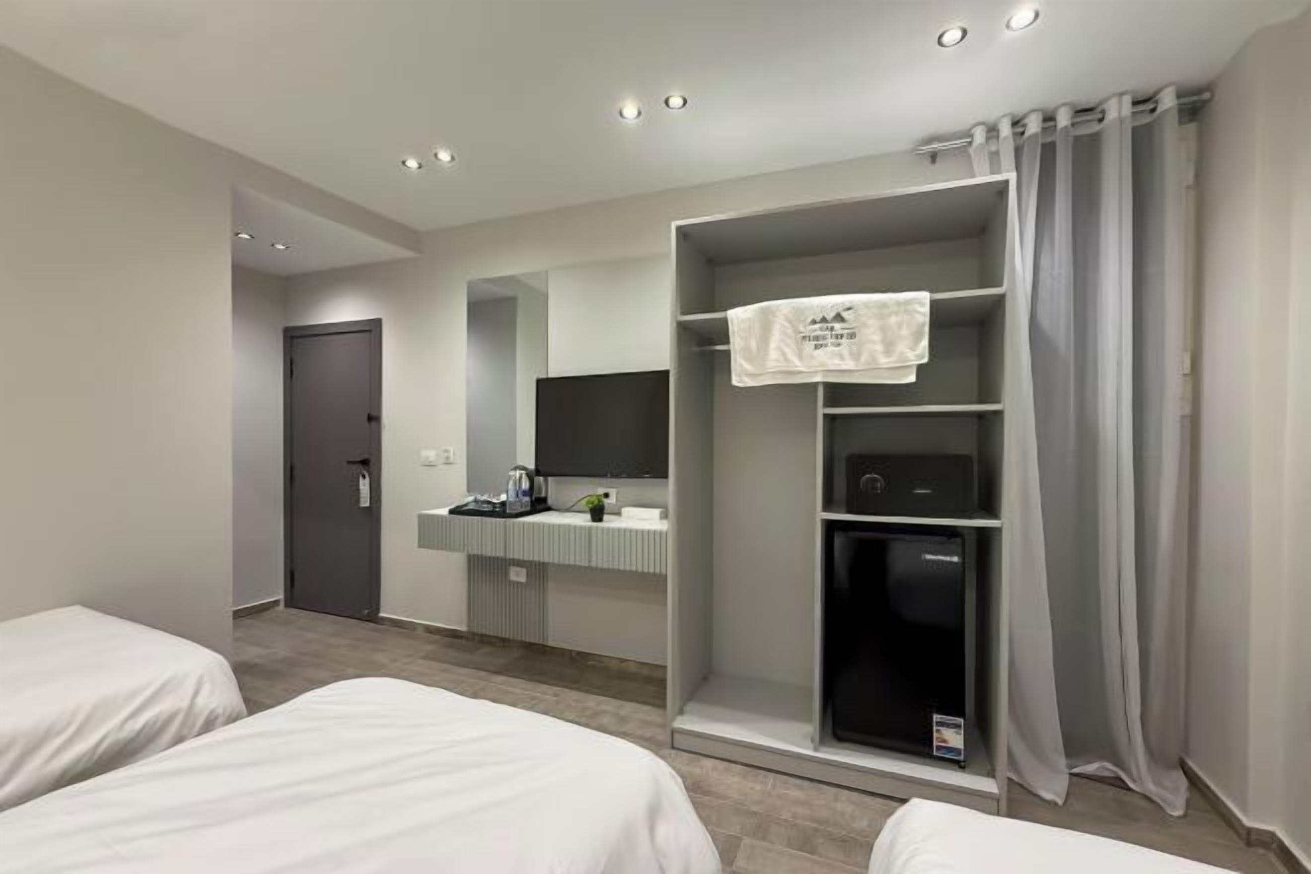 Minibar, in-room safe, blackout drapes, soundproofing