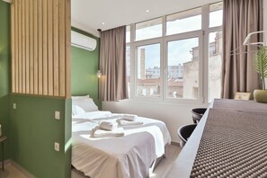 1 chambre, bureau, Wi-Fi, draps fournis