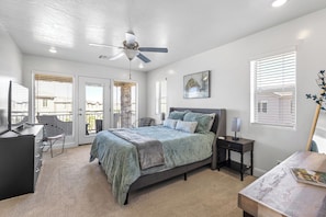 3 chambres, bureau, fer et planche à repasser, Wi-Fi gratuit