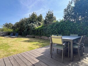 Opções para refeição ao ar livre