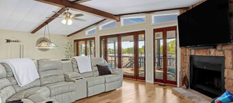 Lakeside Playground – 2 Homes for 14 w/ Pool Tables, Fire Pits, & More
