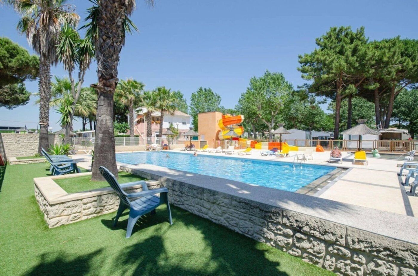 Una piscina climatizada