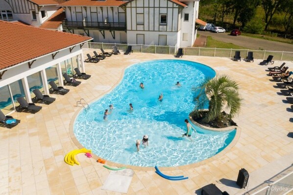 Indoor pool, a heated pool
