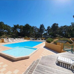 Indoor pool, a heated pool