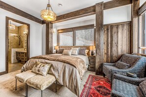 Luxury Chalet, 4 Bedrooms, Mountain View, Mountainside | 4 bedrooms, blackout drapes, iron/ironing board, free WiFi - Opulence At Big White (Beaverdell)