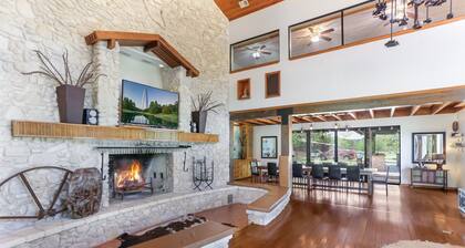 The Hill Country River Retreat in Hunt, Sleep 32