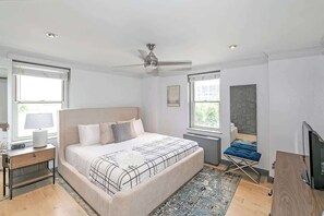 1 chambre, fer et planche à repasser, Wi-Fi, draps fournis