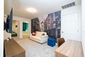 4 chambres, fer et planche à repasser, Wi-Fi gratuit, draps fournis