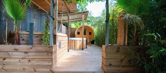 Provencal farmhouse with spa, sauna and swimming pool, surrounded by nature and close to the beach