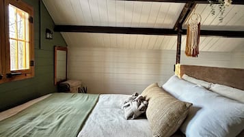 1 habitación y ropa de cama