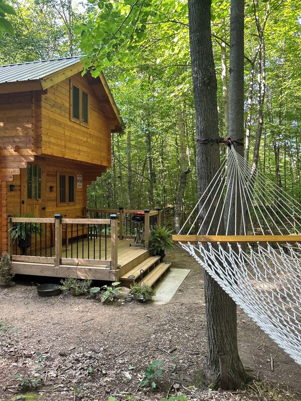 Property grounds - East Cabin • Hidden Off-Grid Getaway in Ontario (Killaloe)
