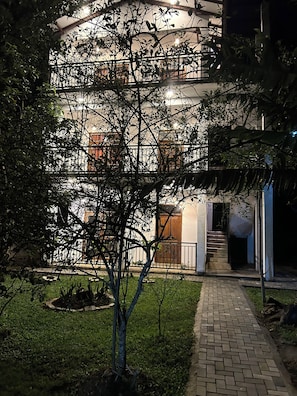 Front of property - evening/night