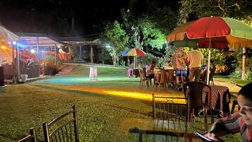 Aussenbereich für Hochzeiten