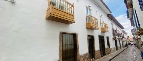 Façade de l’hébergement