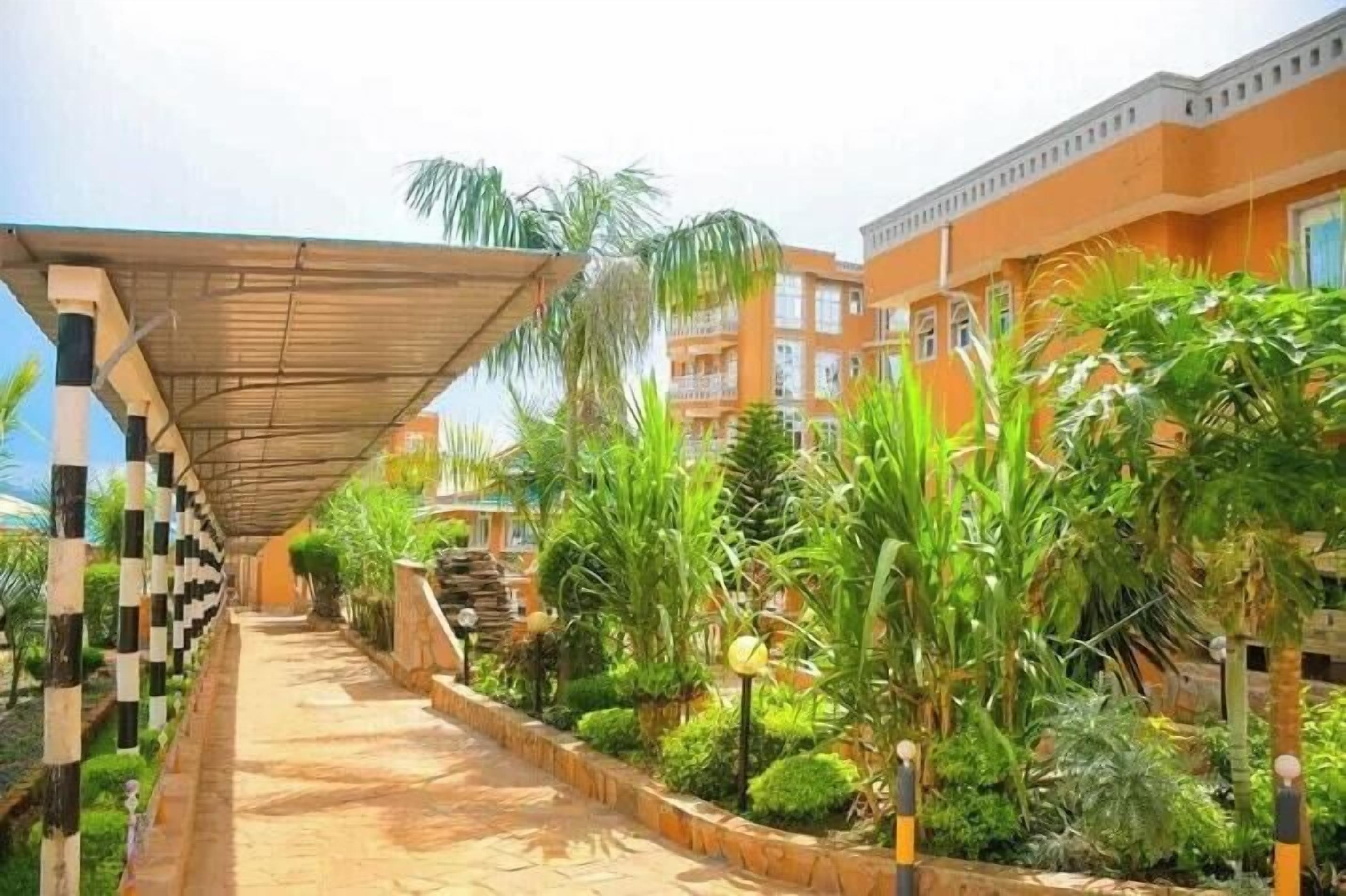 Entrée de l’hébergement