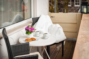Chambre Double Supérieure, véranda, vue montagne