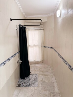 Towels, soap, toilet paper