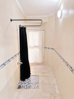 Towels, soap, toilet paper