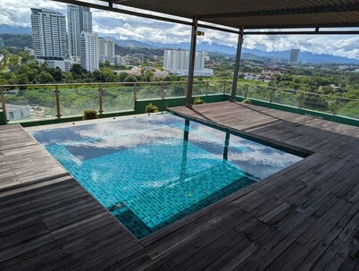 Charming 2-bedroom Pool Villa with Swimming Pool & Gym Right At Your Front