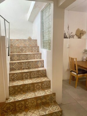 Interior - 2 Bedroom 1 1/2 Bath Charming In Town Apartment with Great Jungle View Deck! (Vieques)