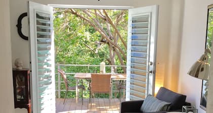 2 Bedroom 1 1/2 Bath Charming In Town Apartment with Great Jungle View Deck!
