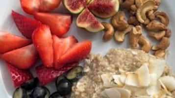 Cooked-to-order breakfast for a fee on weekends