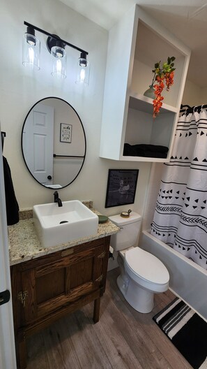 Towels, toilet paper
