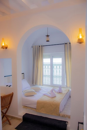 Premium Double Room, Sea View | Free WiFi - Hotel Al Jazira (Mahdia)