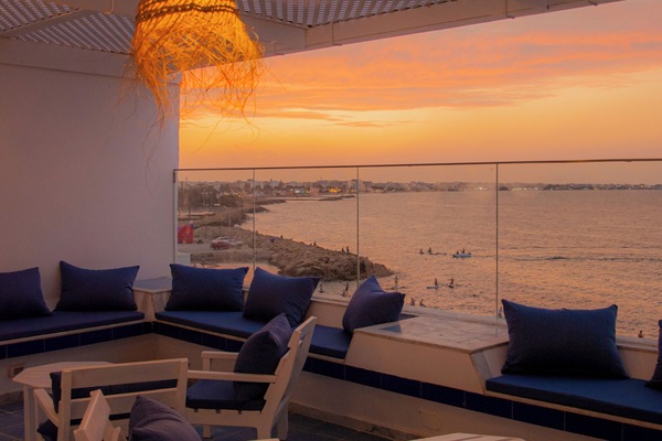 Rooftop terrace