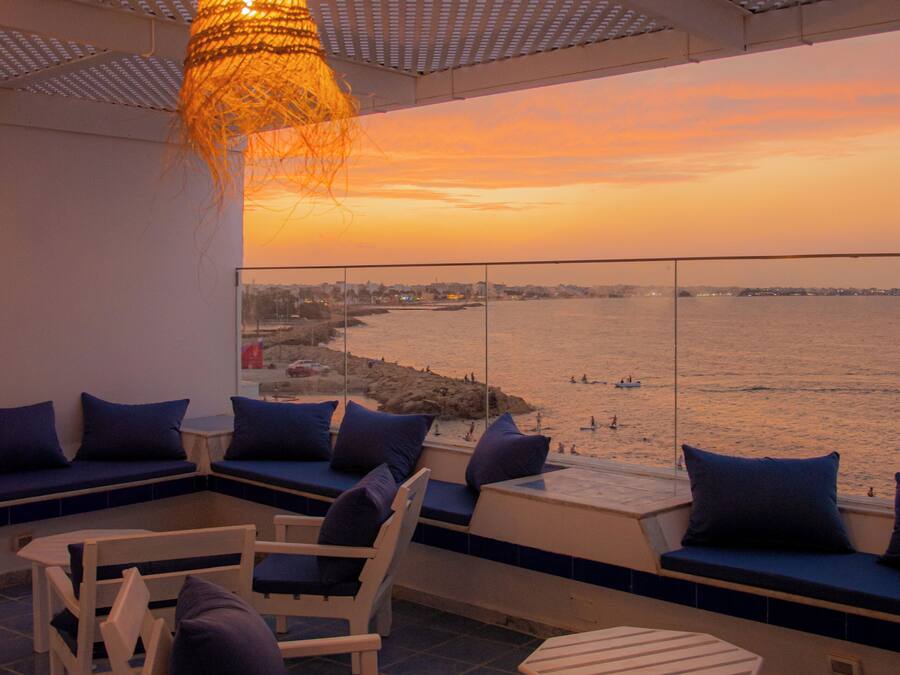 Terraza en la azotea