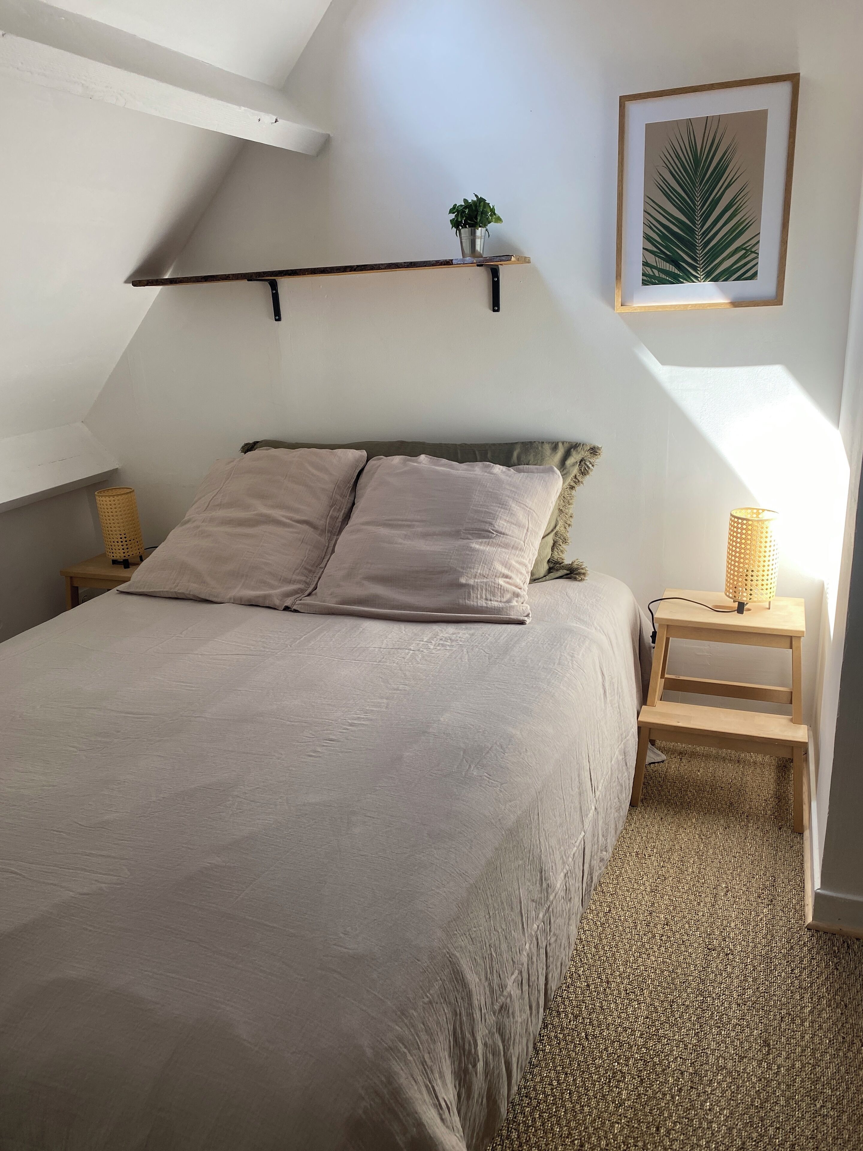 4 camere, ferro/asse da stiro, culla da viaggio, lenzuola