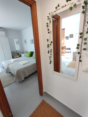 1 makuuhuone, silitysrauta/-lauta, ilmainen Wi-Fi, vuodevaatteet