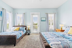 4 bedrooms, iron/ironing board, free WiFi, bed sheets